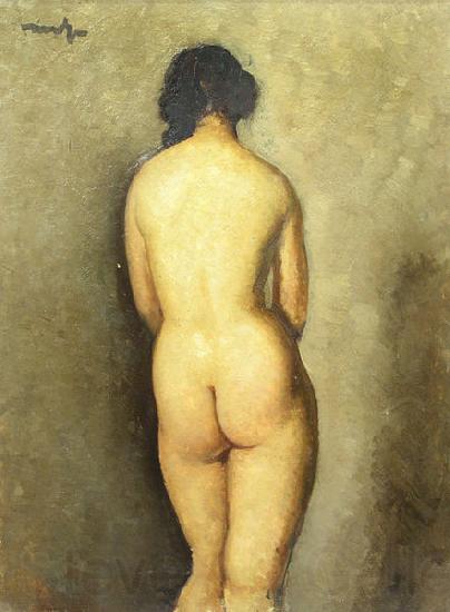 Nicolae Tonitza Naked Spain oil painting art